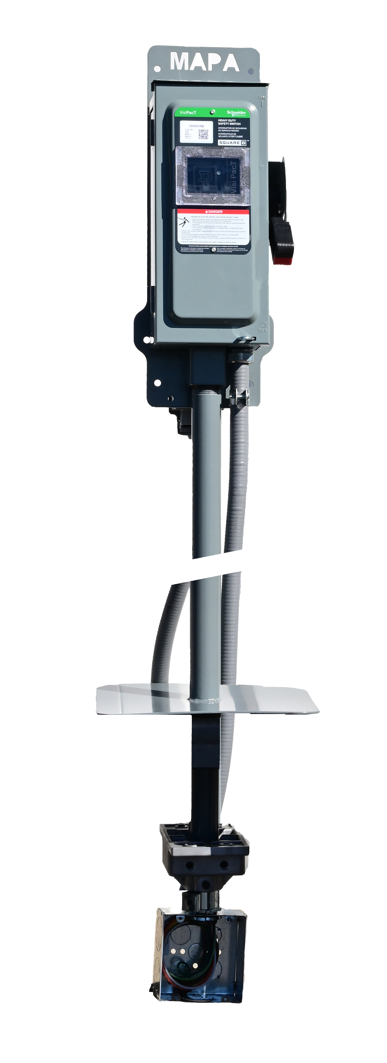 Mapa REP-1 Rooftop Electrical Disconnect Support